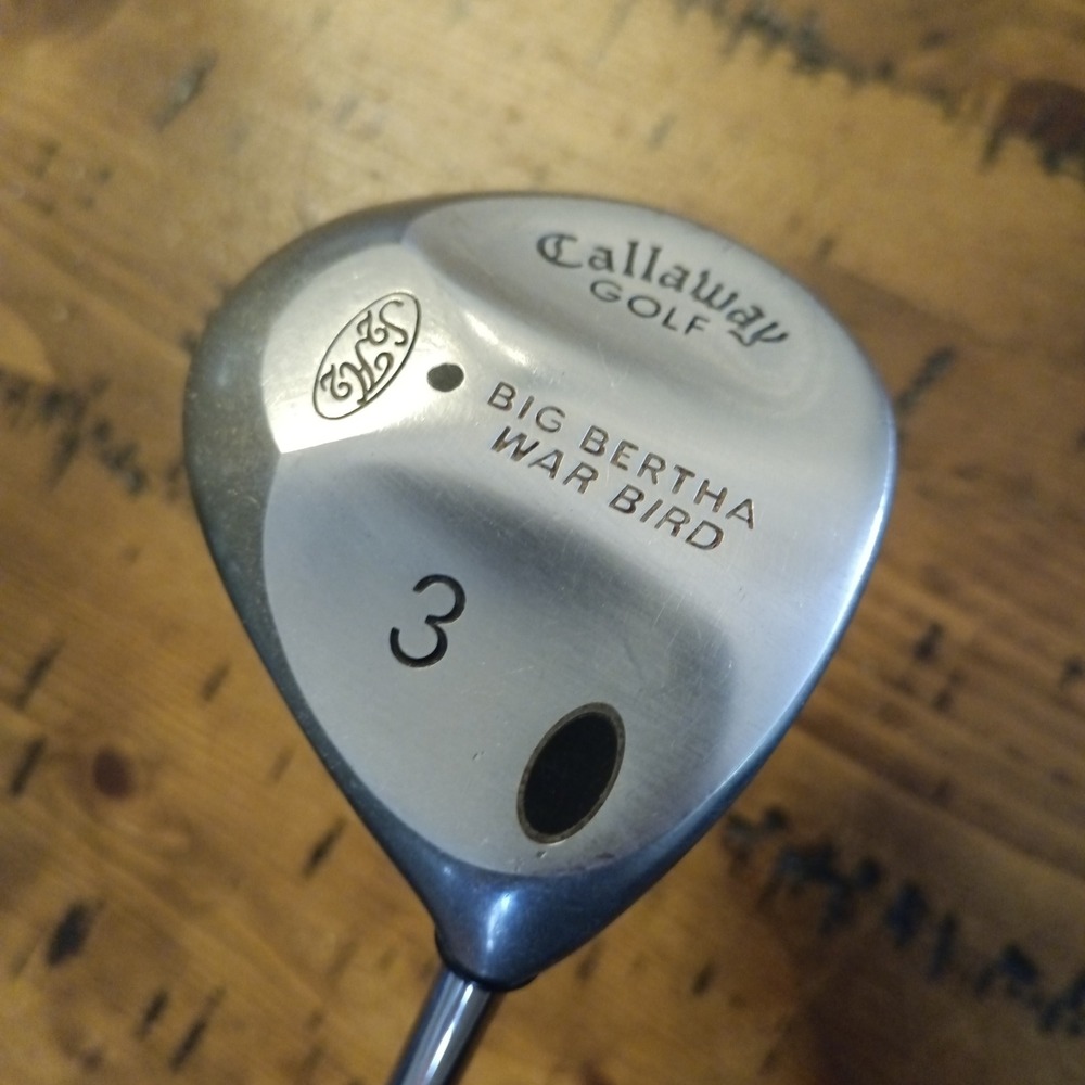 Callaway Big Bertha War Bird 3 Wood Right Hand Memphis 10 Steel Shaft Fairway